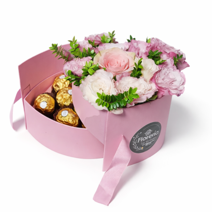 💖 Caja Corazón Dulce Verbena