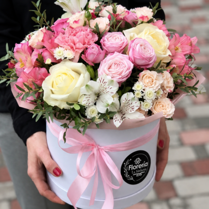 Box Floral Romance Rosé