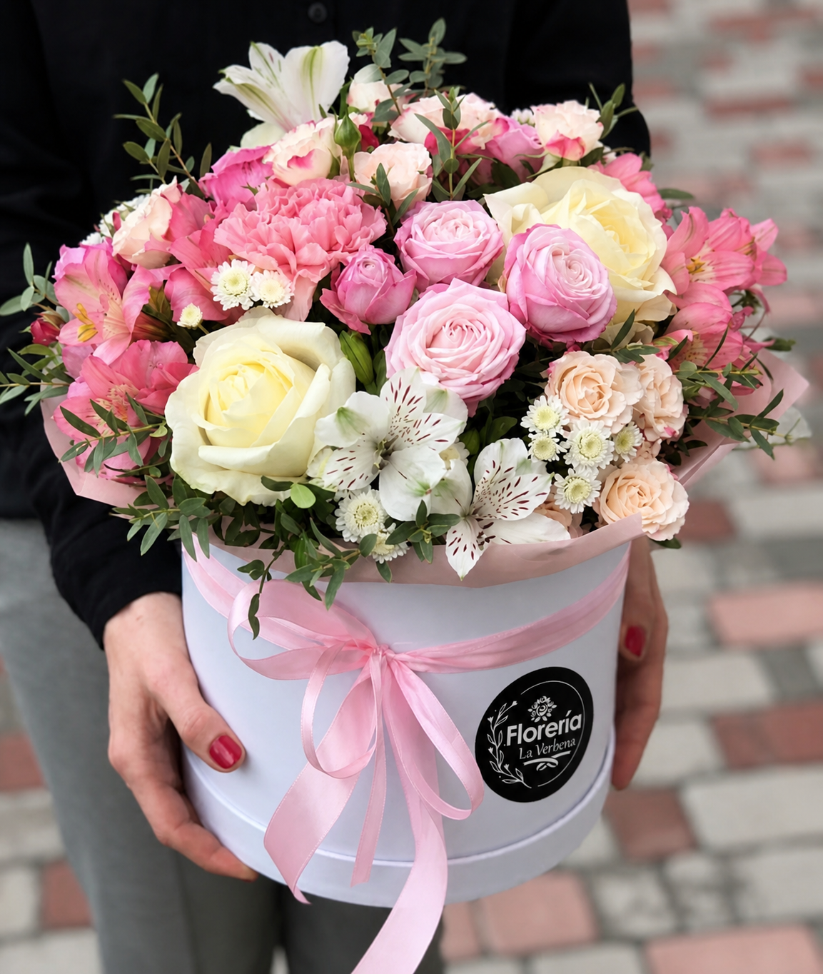 Box Floral Romance Rosé
