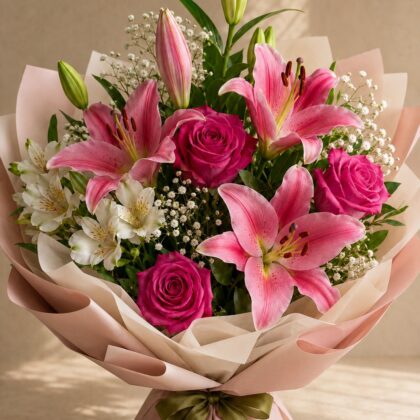🌸 Ramo Encanto Rosado